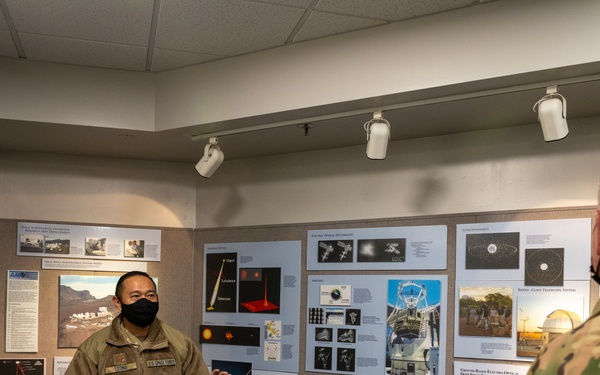 PACAF Leaders visit Air Force Maui Optical, Supercomputing site
