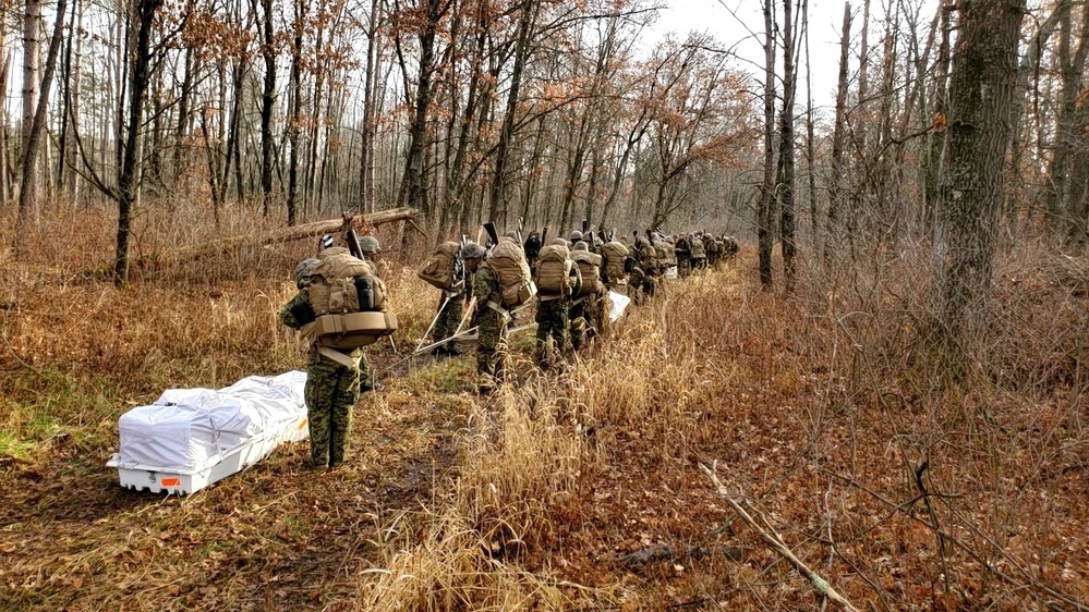 6th Marine Regiment Marines participate in CWOC at Fort McCoy