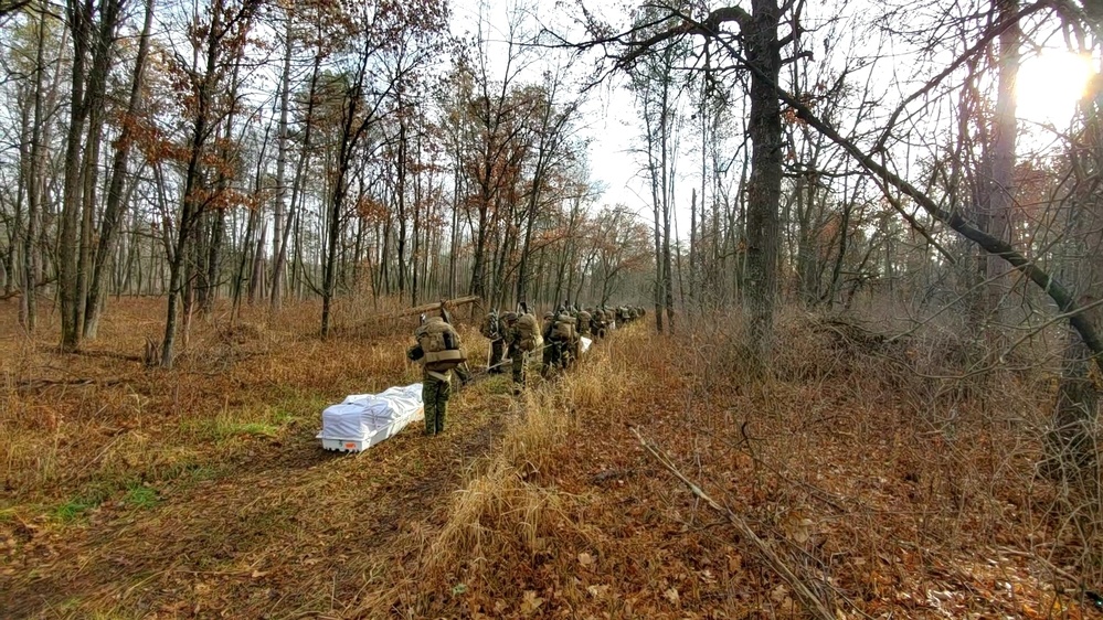 6th Marine Regiment Marines participate in CWOC at Fort McCoy