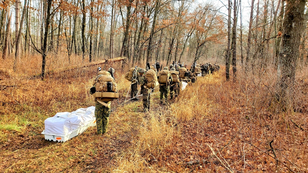 6th Marine Regiment Marines participate in CWOC at Fort McCoy