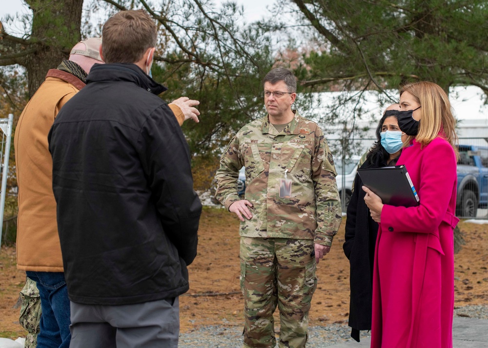 Congresswoman Mikie Sherrill visits Task Force Liberty