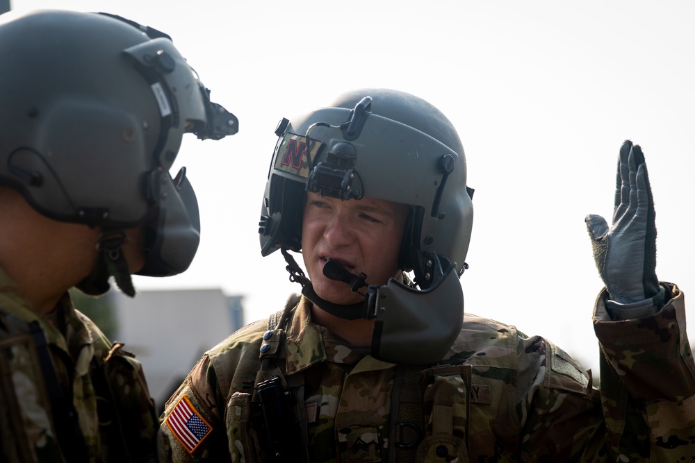 Nebraska National Guard Assists with Banner County Wildfire Fight