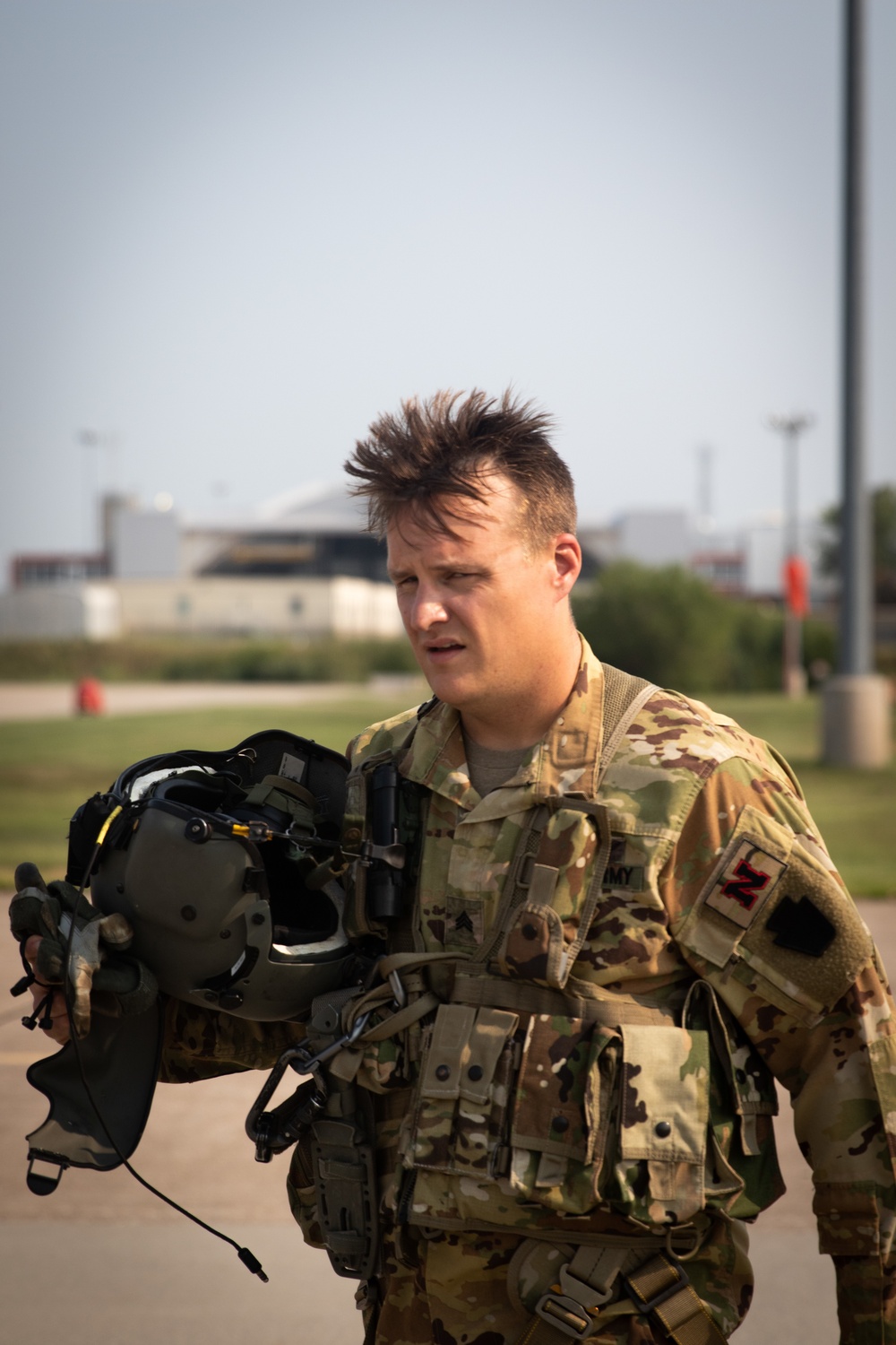 Nebraska National Guard Assists with Banner County Wildfire Fight