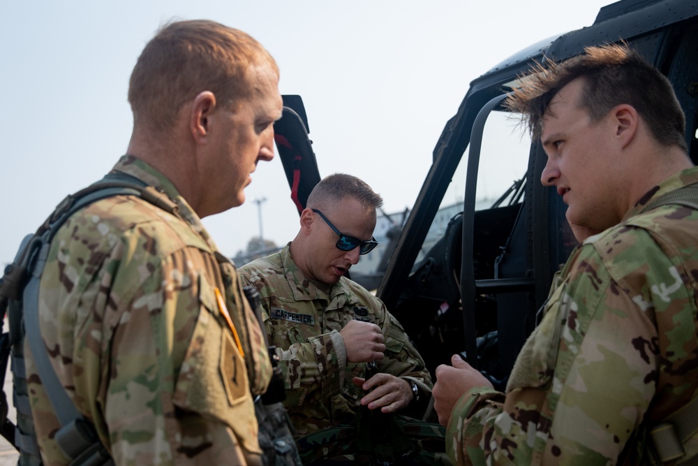 Nebraska National Guard Assists with Banner County Wildfire Fight