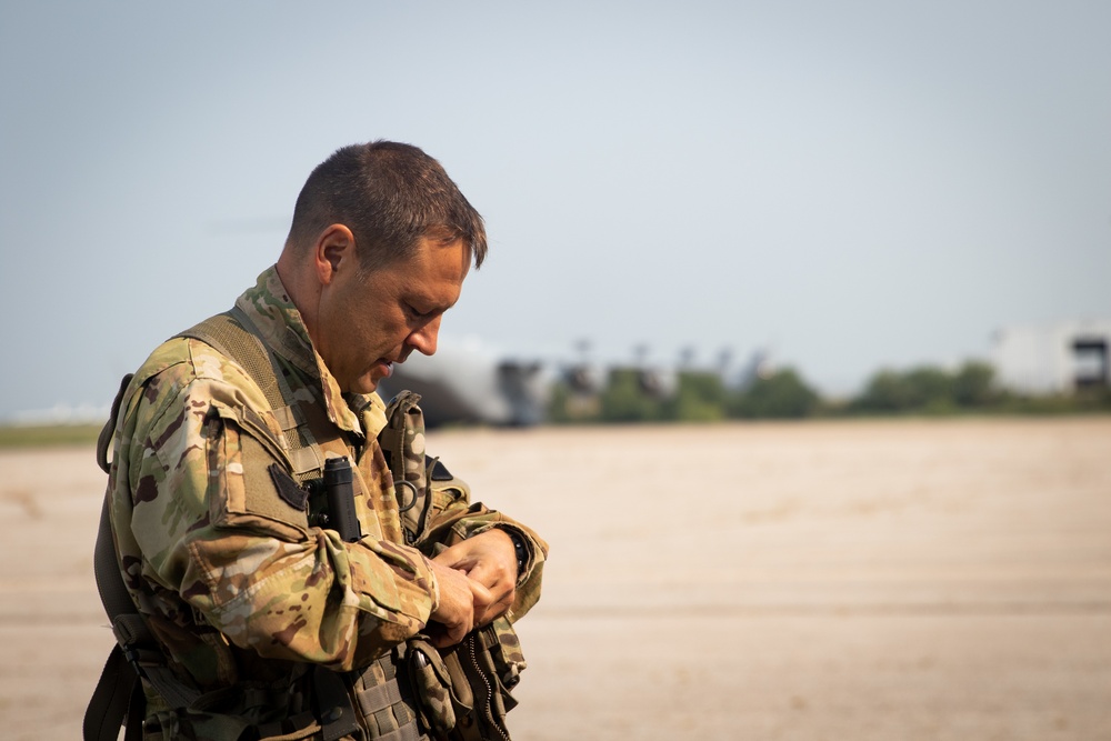 Nebraska National Guard Assists with Banner County Wildfire Fight