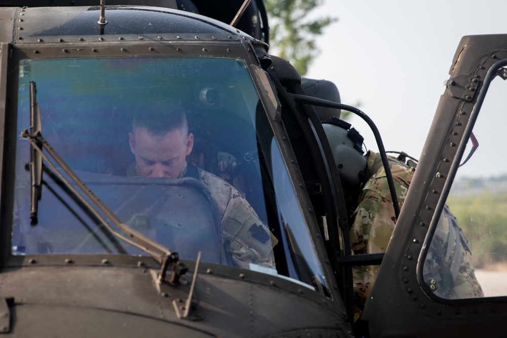 Nebraska National Guard Assists with Banner County Wildfire Fight