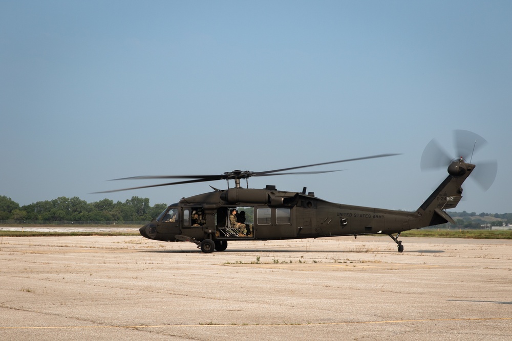 Nebraska National Guard Assists with Banner County Wildfire Fight