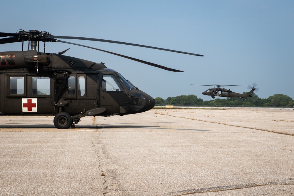 Nebraska National Guard Assists with Banner County Wildfire Fight