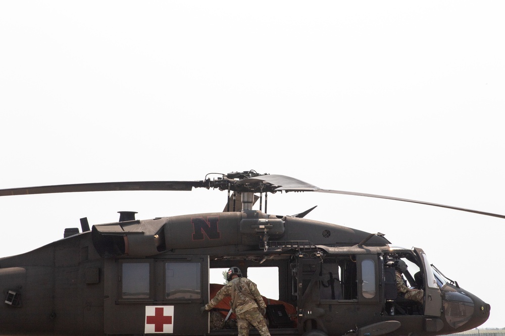 Nebraska National Guard Assists with Banner County Wildfire Fight