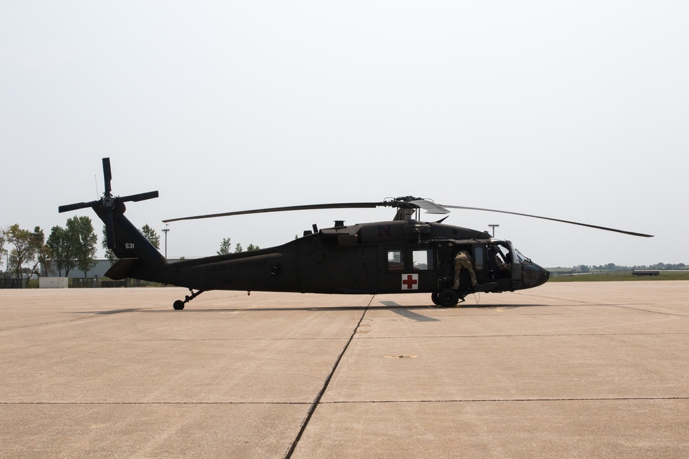 Nebraska National Guard Assists with Banner County Wildfire Fight