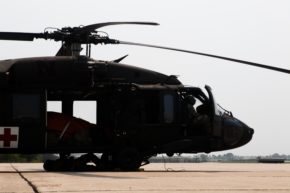 Nebraska National Guard Assists with Banner County Wildfire Fight