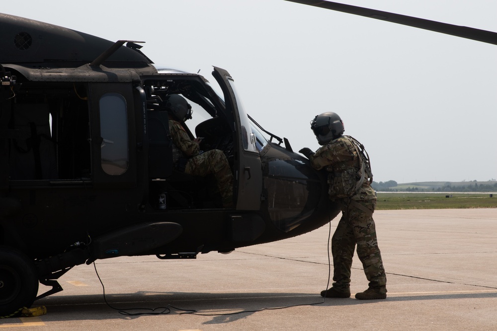 Nebraska National Guard Assists with Banner County Wildfire Fight