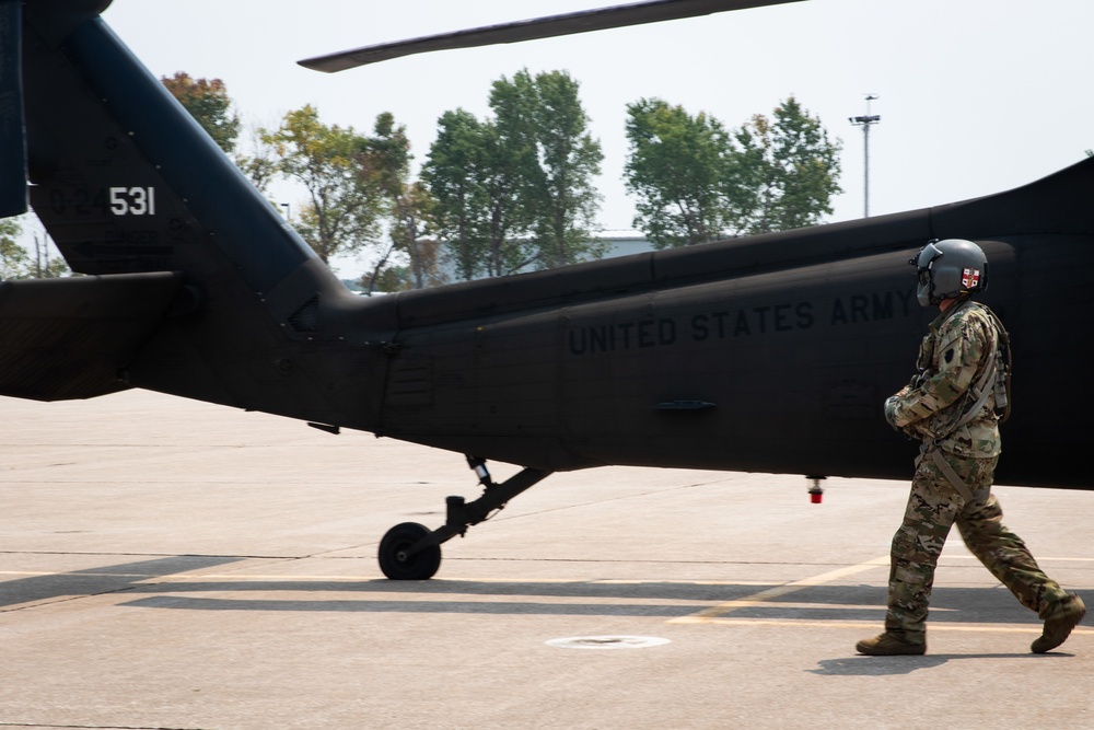 Nebraska National Guard Assists with Banner County Wildfire Fight