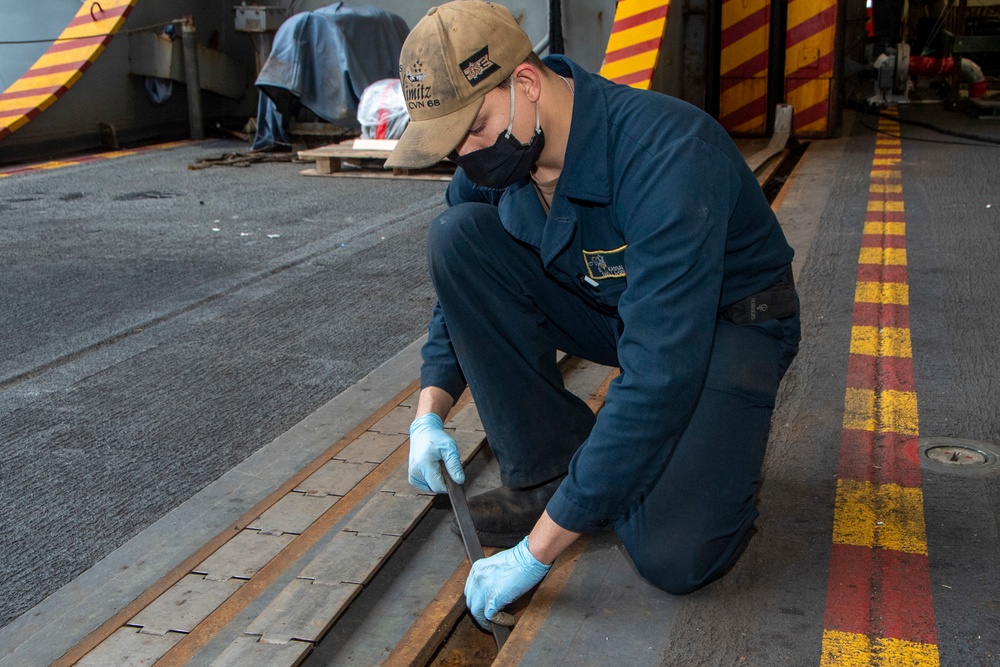 Sailor Removes Rust