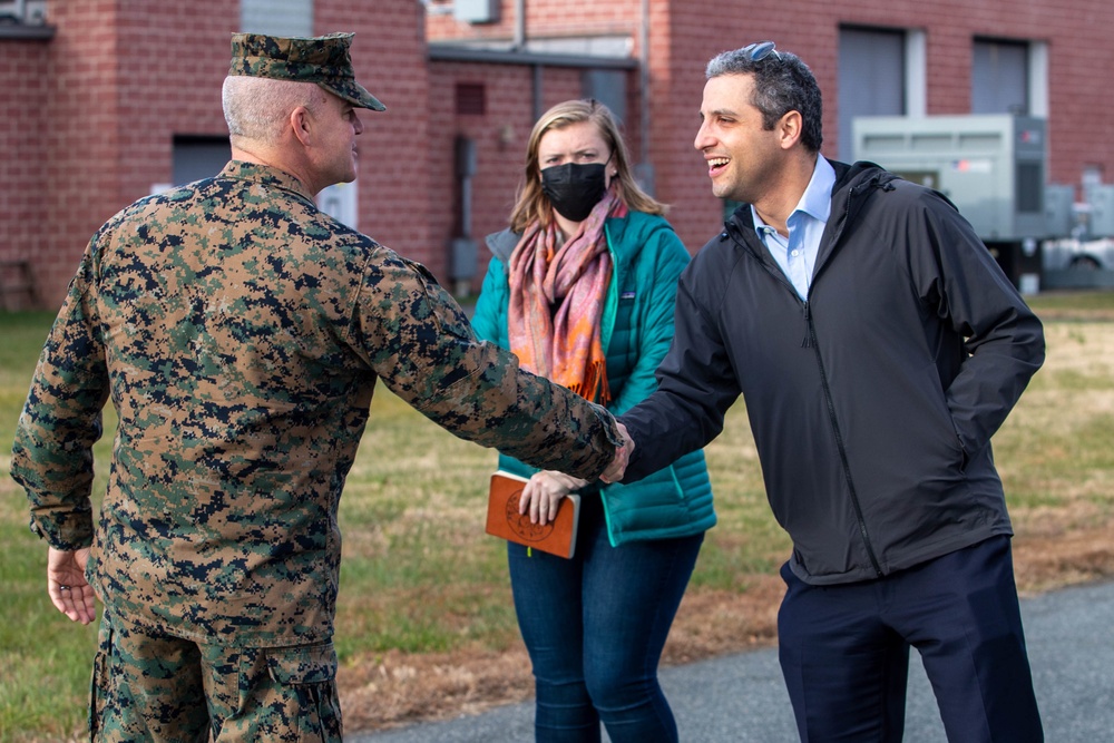Under Secretary for the Office of Strategy, Policy, and Plans for DHS visits TF Quantico