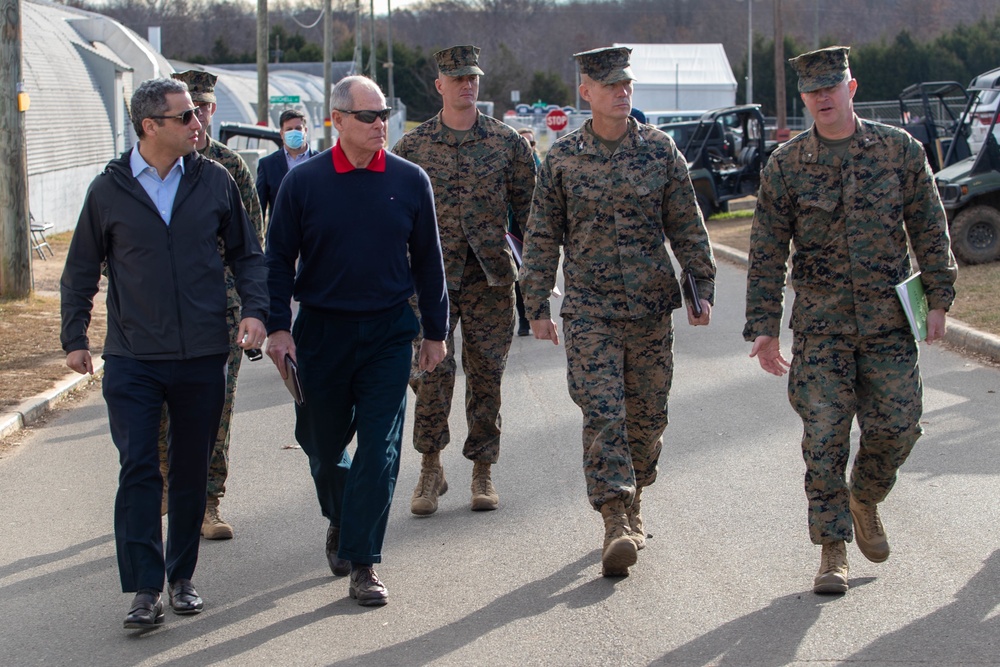Under Secretary for the Office of Strategy, Policy, and Plans for DHS visits TF Quantico