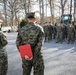 Gunnery Sgt. Martinez Award Ceremony