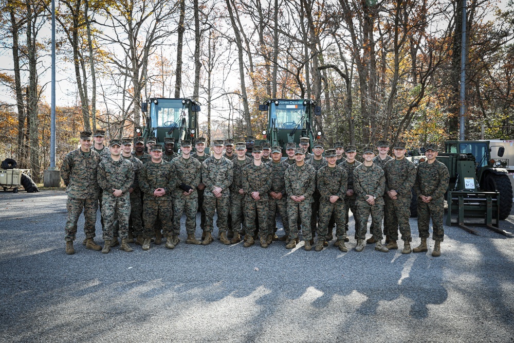 Gunnery Sgt. Martinez Award Ceremony