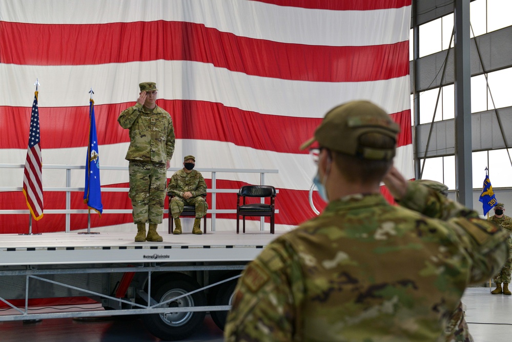 391st Fighter Generation Squadron Assumption of Command