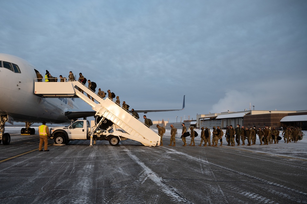 Eielson Airmen arrive at Iwakuni in support of Operation Iron Dagger