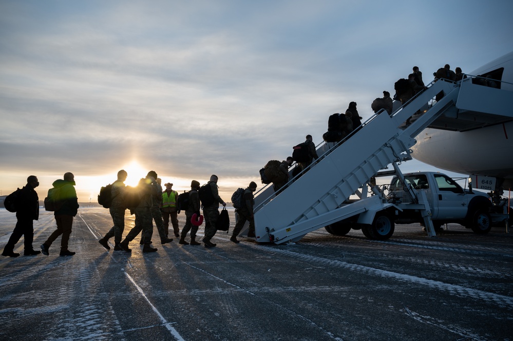 Eielson Airmen arrive at Iwakuni in support of Operation Iron Dagger