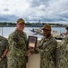 USS Columbia Receives Arizona Relic