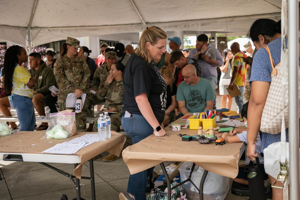 Task Force Ohana volunteers help support AMR families