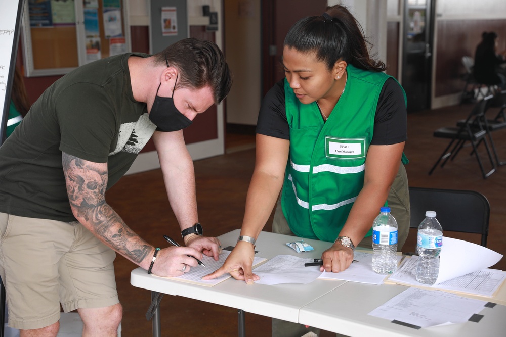 Task Force Ohana volunteers help support AMR families