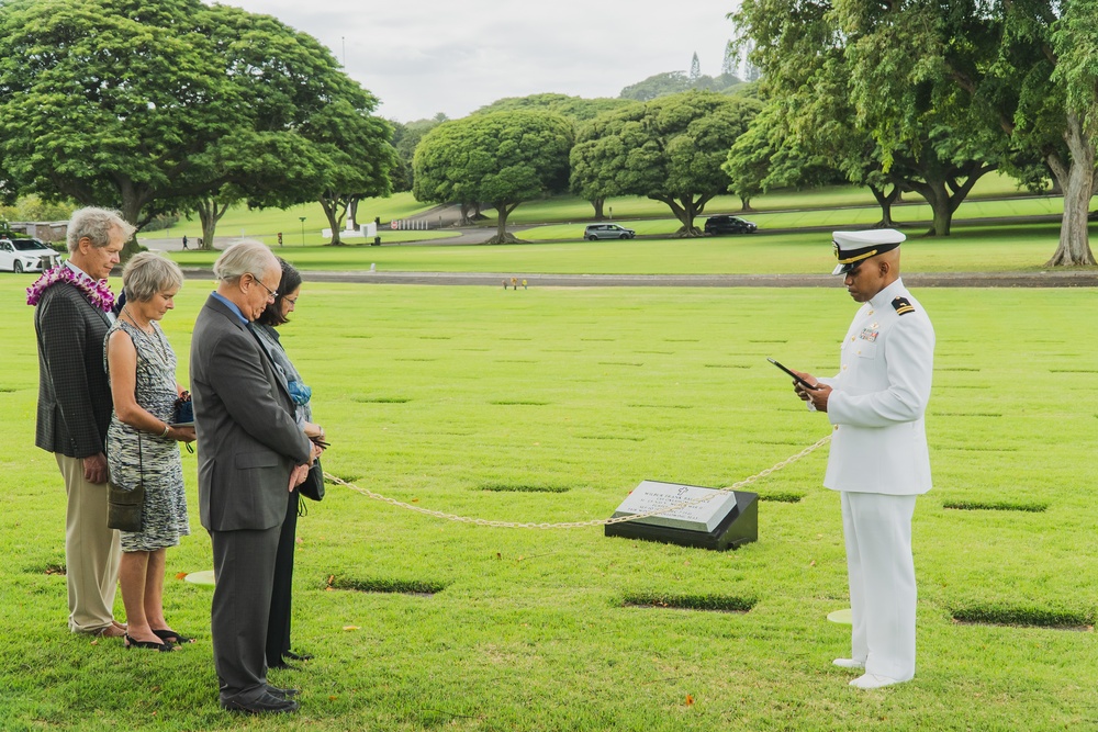 Interment Ceremony