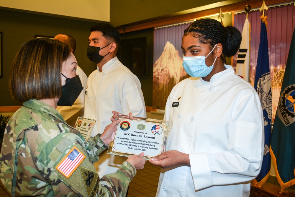 Sustainer Grill named top garrison Warrior Restaurant in South Korea