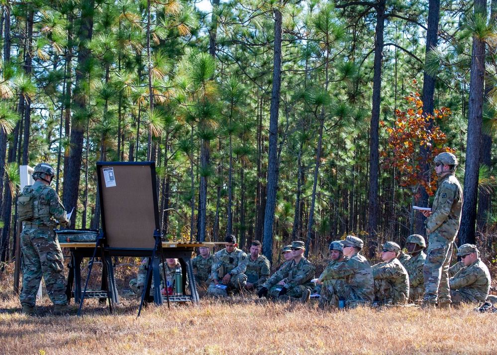 218th Regional Training Institute conducts 12B reclassification course