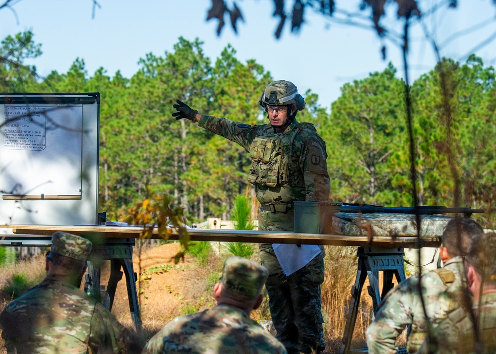 218th Regional Training Institute conducts 12B reclassification course