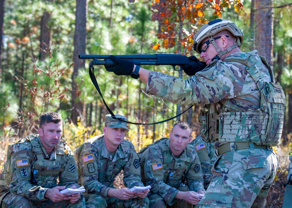 218th Regional Training Institute conducts 12B reclassification course