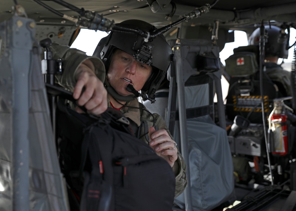 Nebraska Army National Guard Husker Flyover 2021