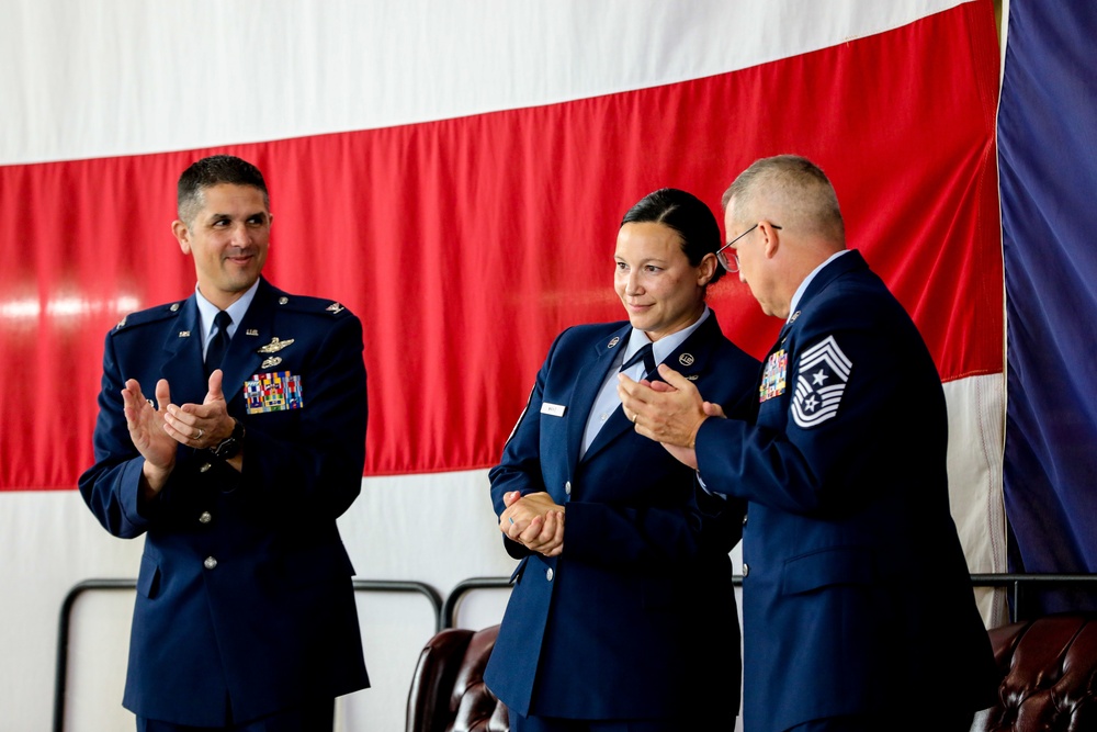 147th Attack Wing welcomes new Command Chief Master Sergeant