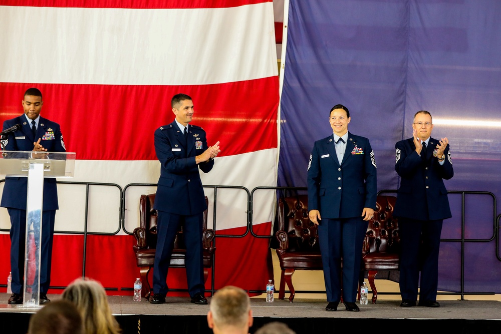 147th Attack Wing welcomes new Command Chief Master Sergeant