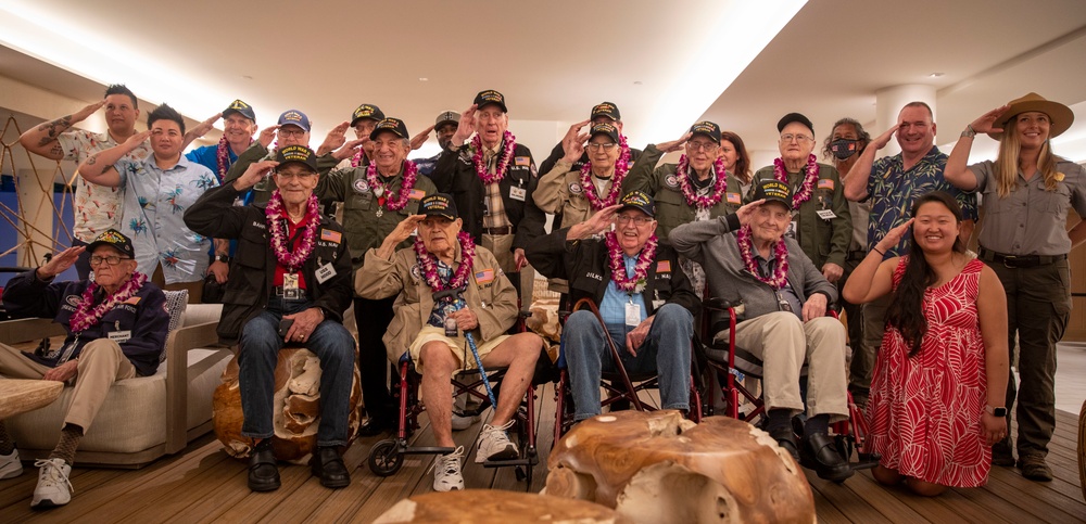 World War II Veterans Welcomed in Hawaii for the 80th Anniversary Pearl Harbor Remembrance