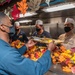 USS Portland (LPD 27) Hosts Thanksgiving Dinner