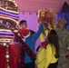 1TSC CG Celebrates Holiday Tree Lighting at Camp Arifjan