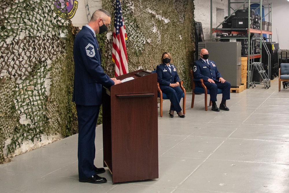 Senior Master Sgt. Michael G. Cook Retirement