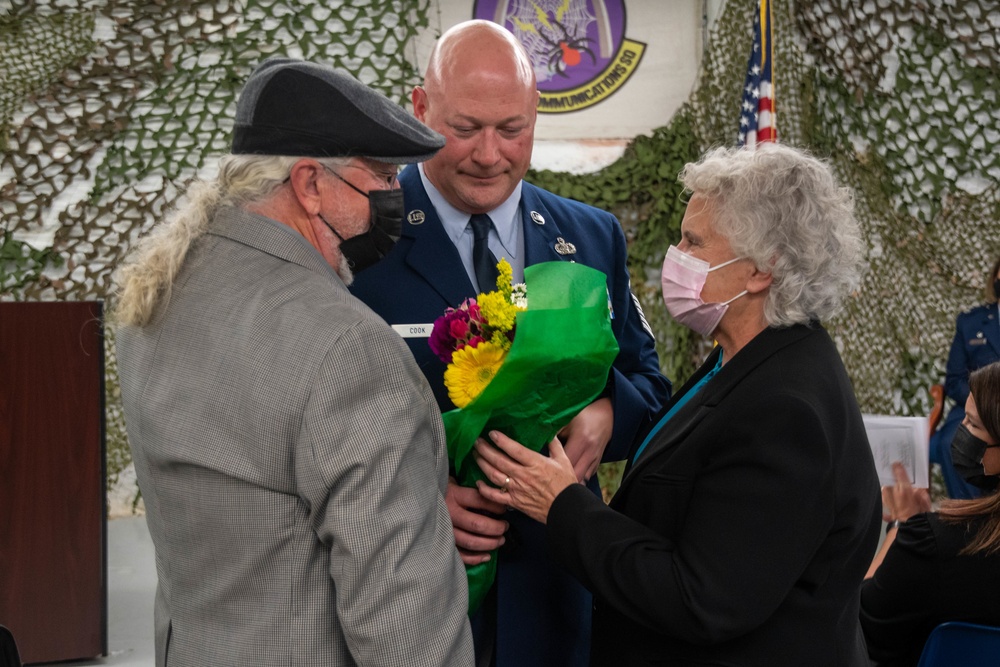 Senior Master Sgt. Michael G. Cook Retirement