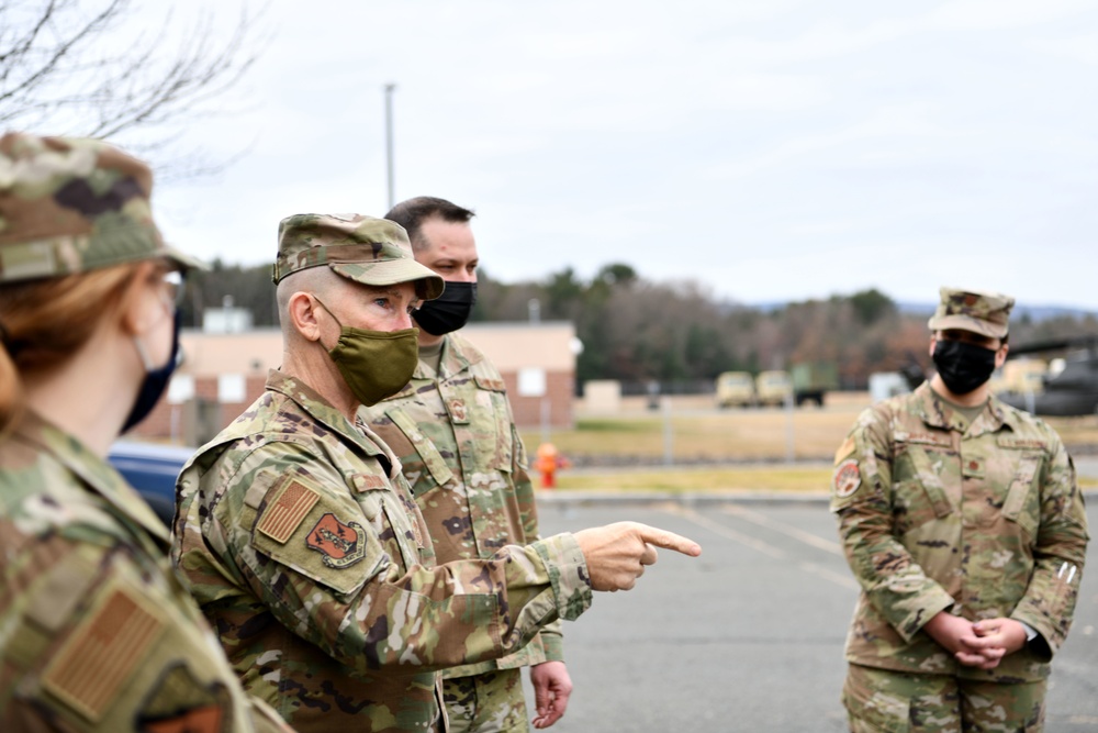 104th Fighter Wing welcomes Command Chief Master Sgt. Sean Sullivan