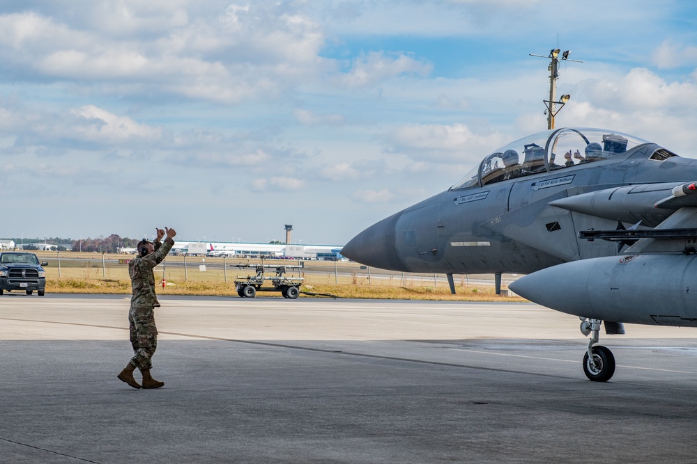 Final Marshalling &amp; Retirement Flight