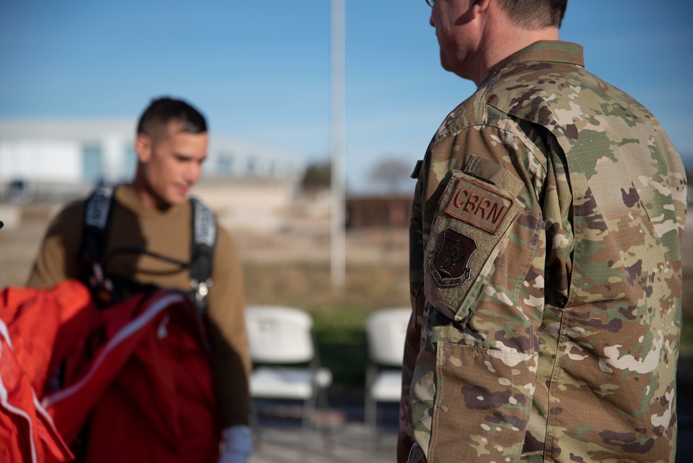 151st EOD trains with UTANG Emergency Management and Fire Department