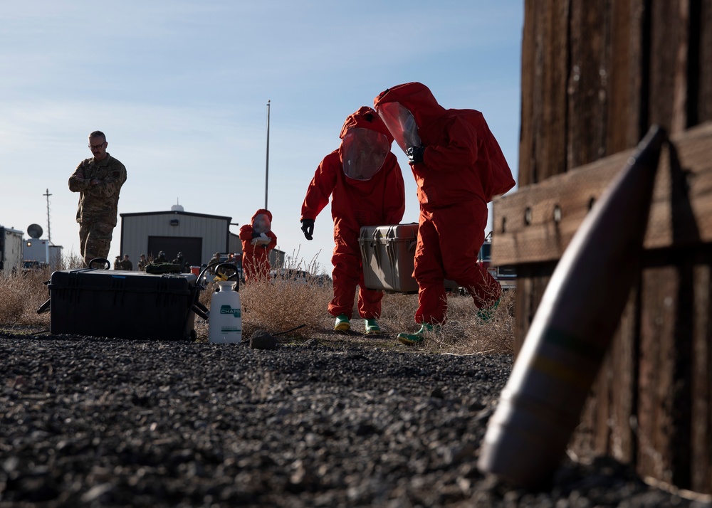 151st EOD trains with UTANG Emergency Management and Fire Department