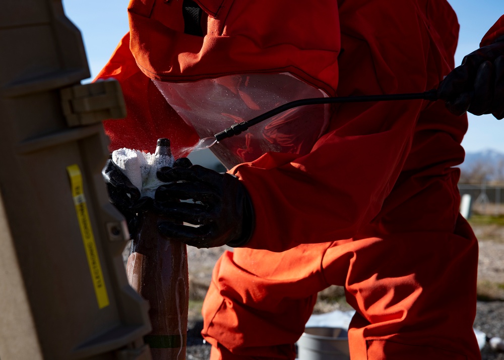 151st EOD trains with UTANG Emergency Management and Fire Department