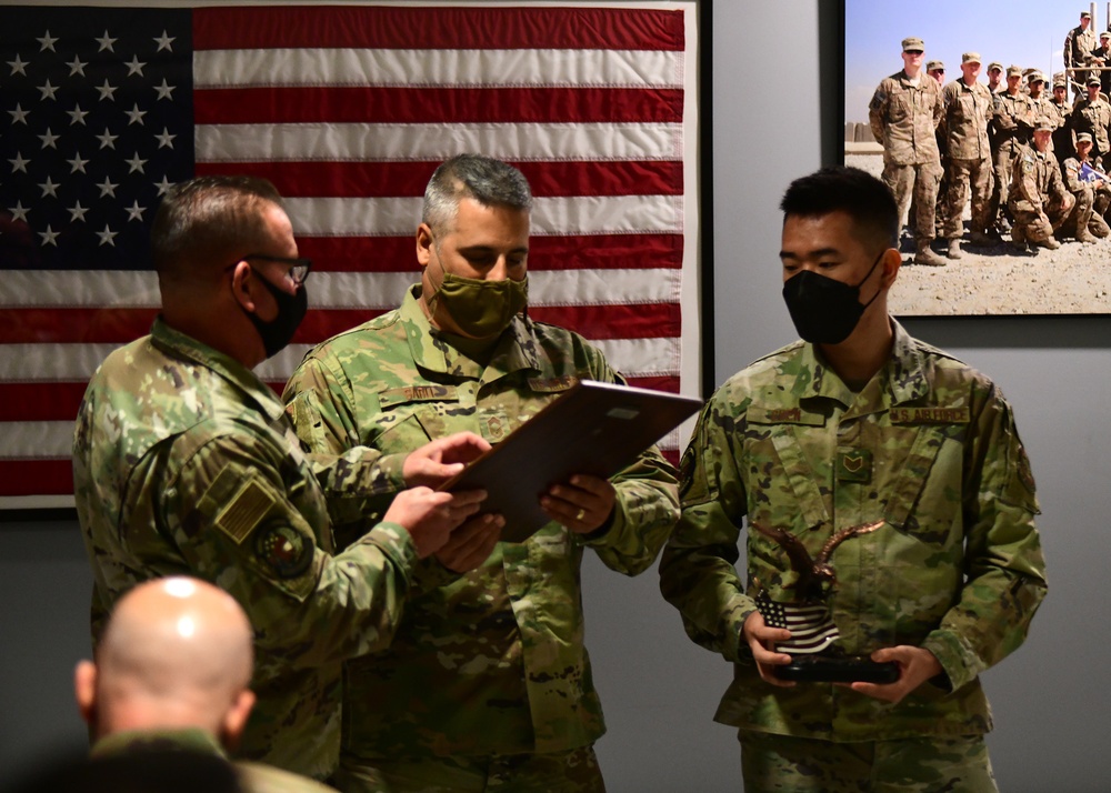 105th Airlift Wing Logistical Readiness Squadron Award Ceremony