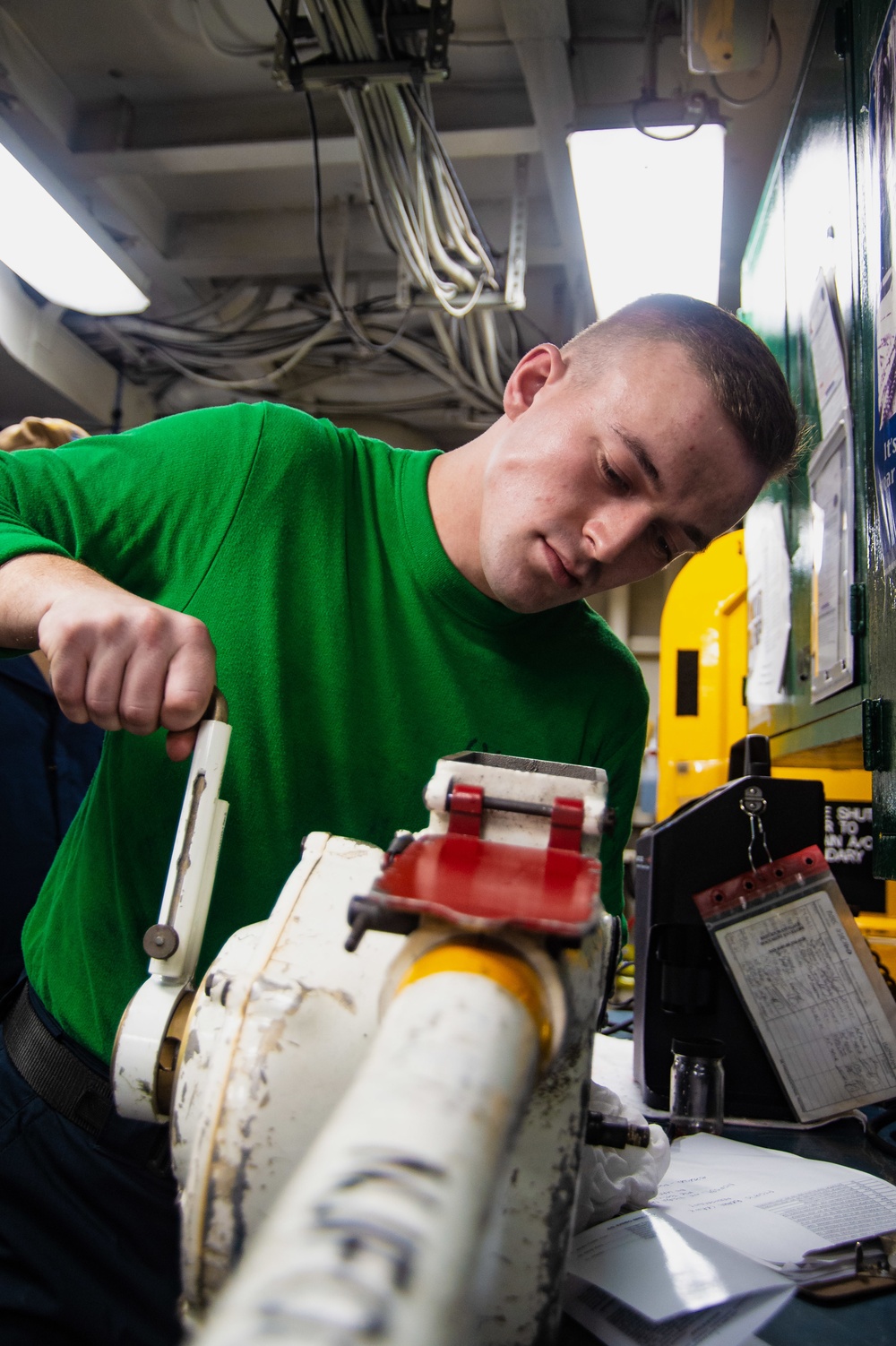 Truman is operating as part of the Harry S. Truman Carrier Strike Group in the Atlantic Ocean