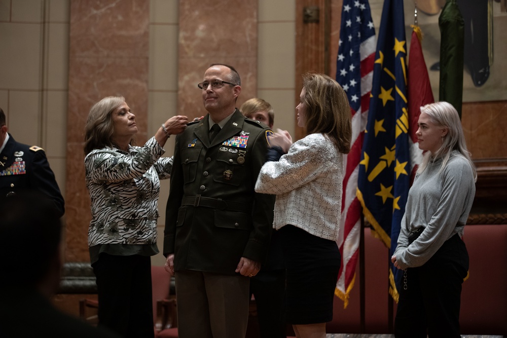 Indiana National Guard promotes Shelbyville native to major general