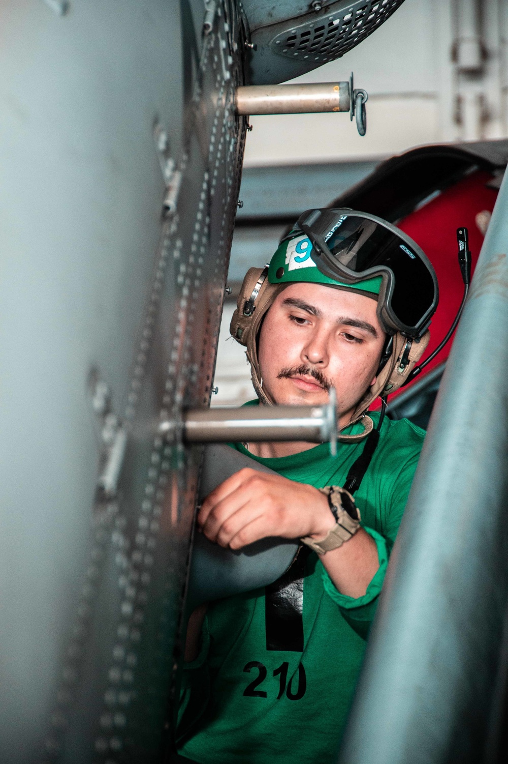 Truman is operating as part of the Harry S. Truman Carrier Strike Group in the Atlantic Ocean